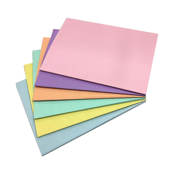 576 Pc 20" x 30" 6 Colors Assortment Spring Pastel Tissue Paper Gift Wrapping