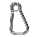 5pc 5/16" Marine Stainless Steel Carabiner Snap Hook w- Eyelet Insert Boating