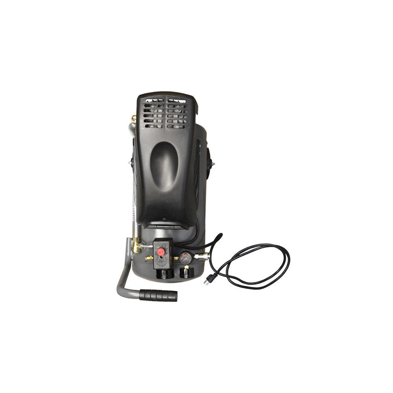 6 Gallon Horizontal Tank Air Compressor 2 Hp Motor 115 PSI Oil Lubricated