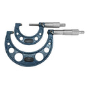 6 Pc 0-6'' Outside Micrometer Set .0001" Graduations Thimble Ratchet Machinist Tool Carbide Tip