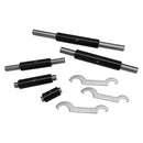6 Pc 0-6'' Outside Micrometer Set .0001" Graduations Thimble Ratchet Machinist Tool Carbide Tip