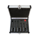 6 PC 5/8'' Shank Indexable Boring Bar Set Free TCMT Insert Bore Lathe Tooling