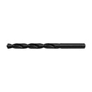 6 Pc 8.9mm HSS Black Oxide Jobber Length Twist Drill Set Straight Shank Drilling High Speed Steel