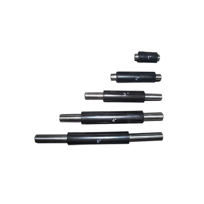 6 PC Micrometer Outside OD 0-6" (0-152mm) 0.0001 Precision 1"-5" Stick
