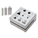 6 PC TRIANGLE Shape Metal Disc Cutter Hole Punch Puncher Goldsmith 4-16mm