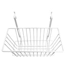 6 Pc WHITE 12x6x6 Slatwall Gridwall Pegboard Narrow Deep Basket Display Rack Fixture