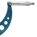 6 Pcs 6-12''/0.0001'' Outside Micrometer Set Metal Frame Carbide Tip Wooden Case