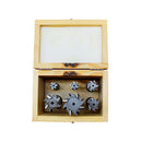 6 PCS Heavy Duty HSS T-Slot Cutter 1/4''-3/4'' End Mill Milling Cutting