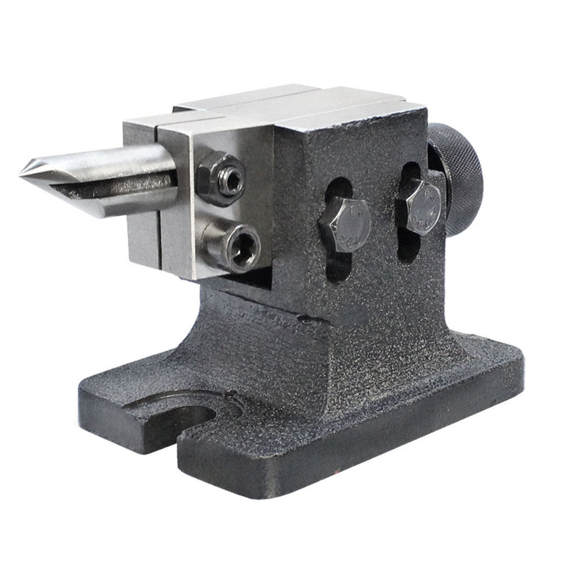 6" 3-Jaw Chuck & Tailstock Precision Semi Universal Dividing Head Spindle