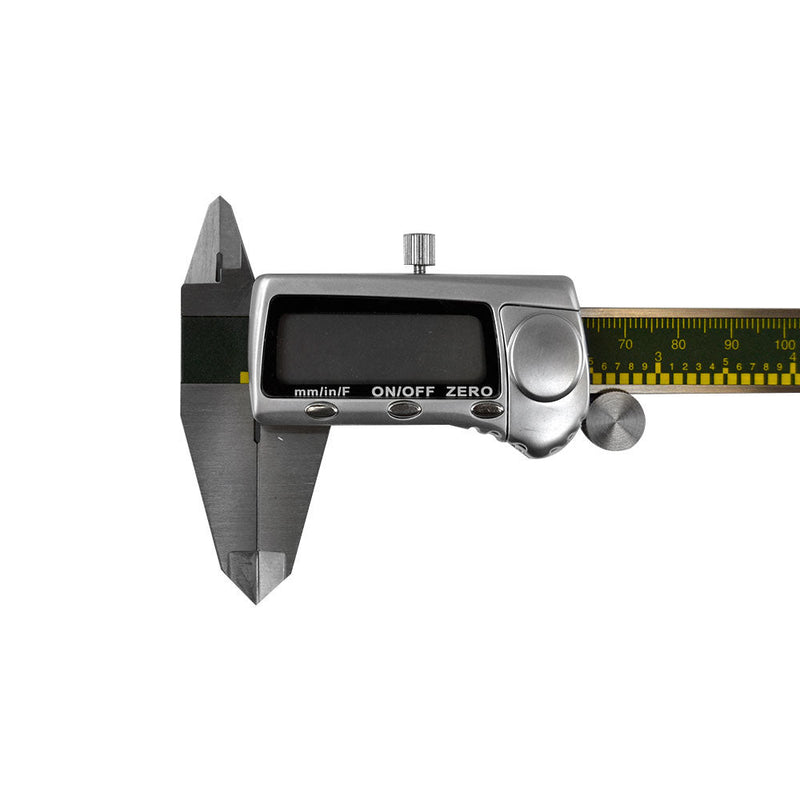 6" Fractions Fractional Electronic Digital Caliper 150mm .0005" 1-64TH Alumium Cover