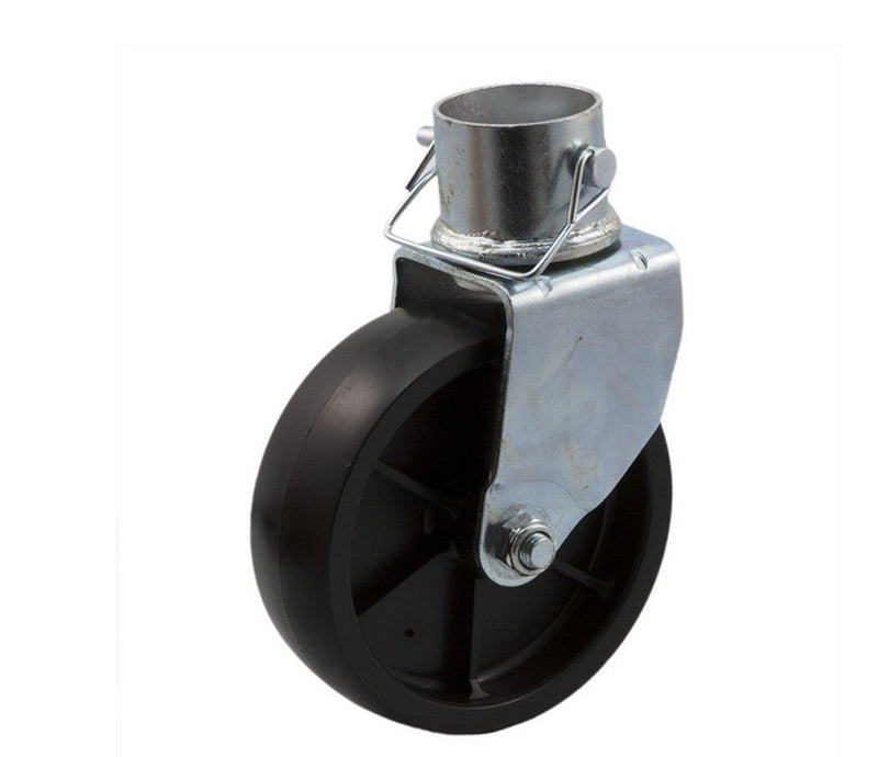 6" Trailer Jack Swivel Caster Wheel with Pin Boat Hitch Replacement Removable