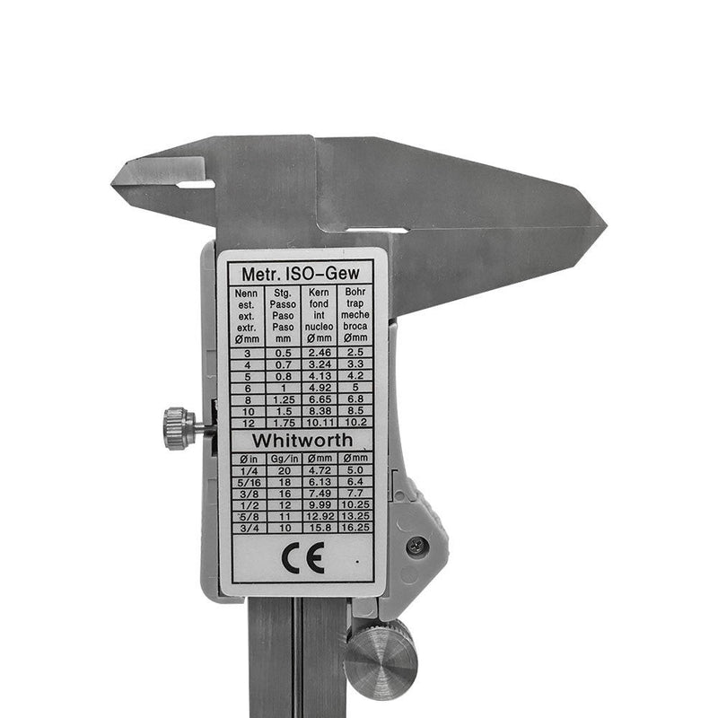 6'' /150mm Electronic Digital Caliper MM Inch Conversion Ruler Measurement