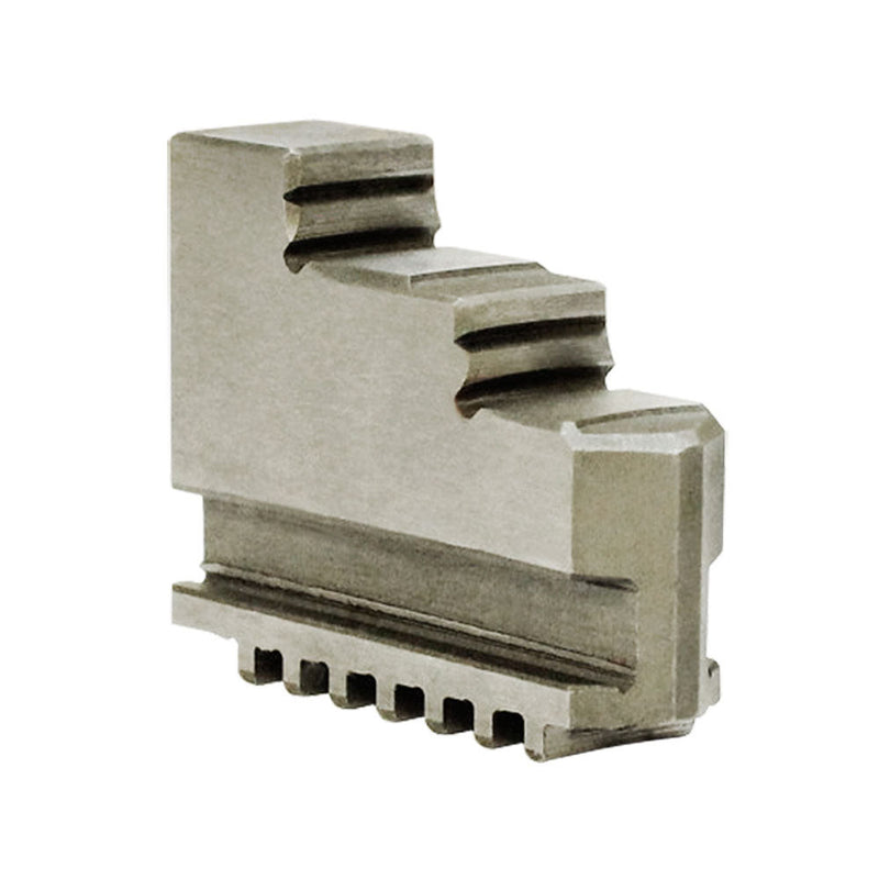 6'' 3 Jaw Lathe Chuck Self centering Hardened Plain Back Inside Outside Jaws