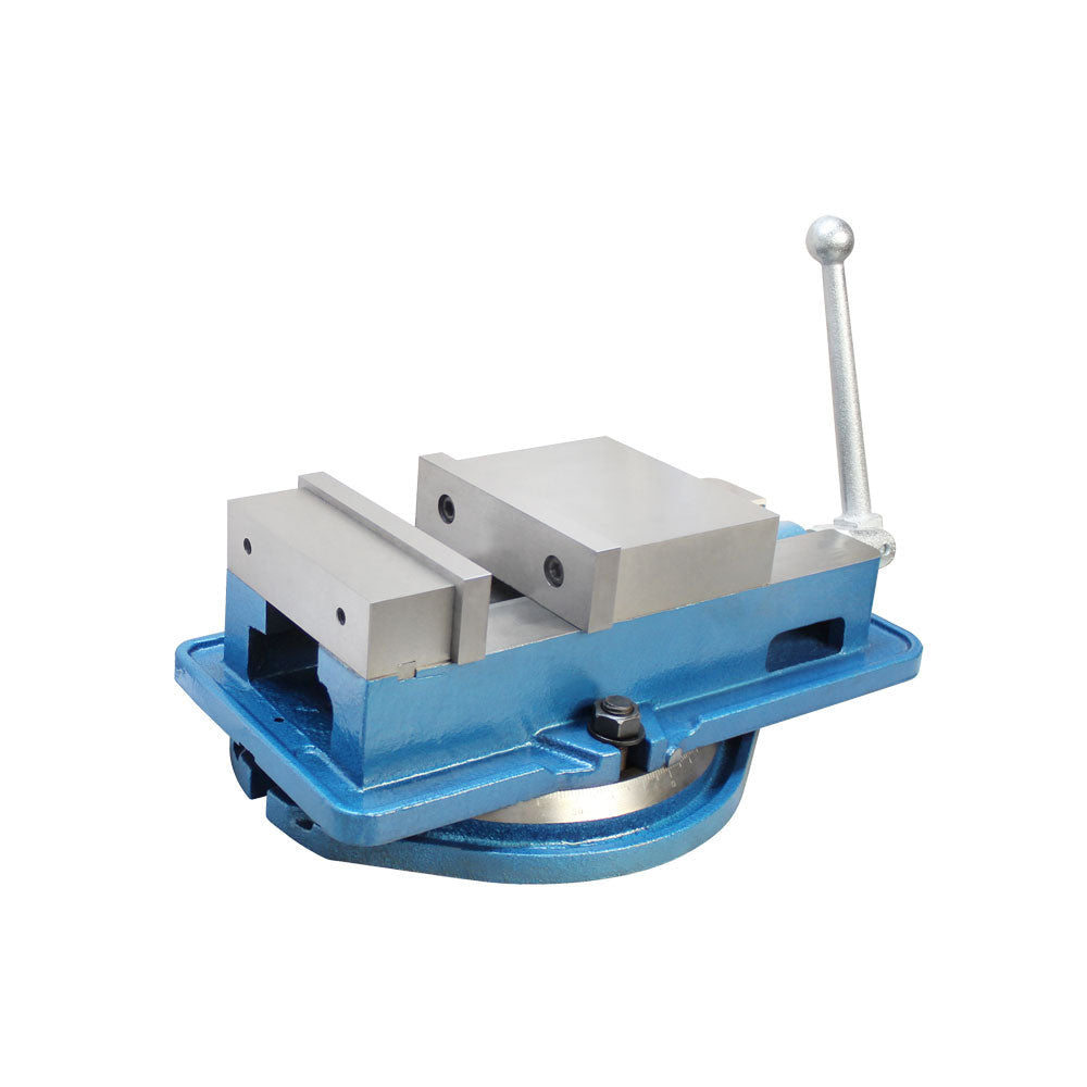 6'' Accu Lock Precision Vise w- Swivel Base Milling Drilling Machine Bench Clamp