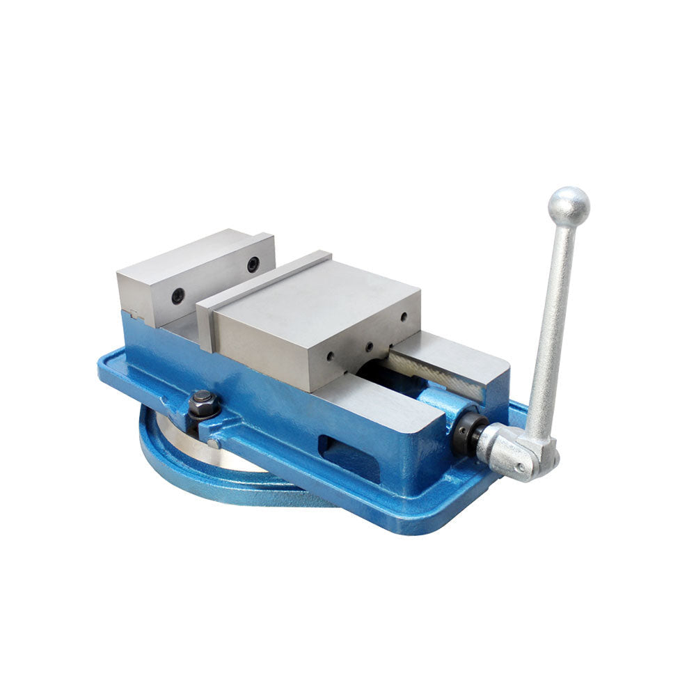 6'' Accu Lock Precision Vise w- Swivel Base Milling Drilling Machine Bench Clamp