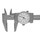 6'' Dial Caliper with Carbide Tipped Jaws .001'' Graduation, Shockproof