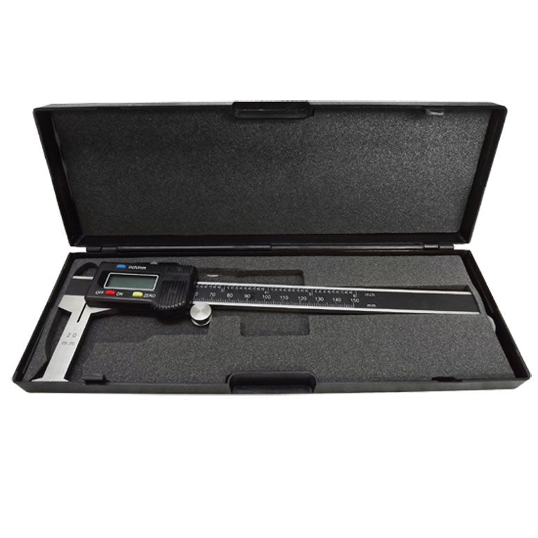 6''- 150mm INSIDE Groove Digital Caliper Micrometer Measurement Ruler Scale
