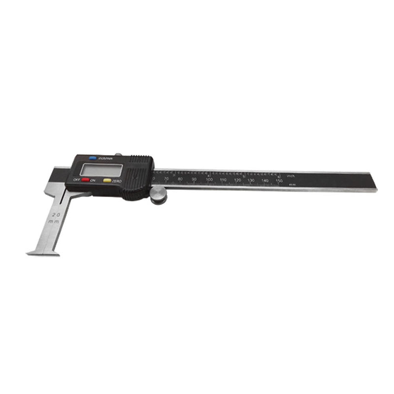6''- 150mm INSIDE Groove Digital Caliper Micrometer Measurement Ruler Scale