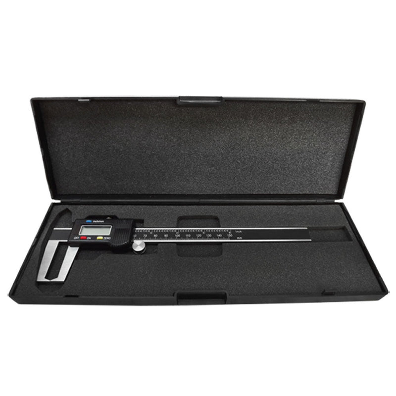 6''- 150mm OUTSIDE Groove Digital Caliper Outer Vernier Measurement Ruler Scale