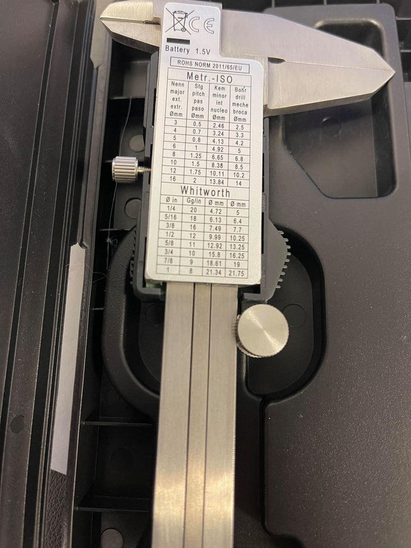 6''/150mm Electronic Digital Caliper Vernier Micrometer Guage LCD