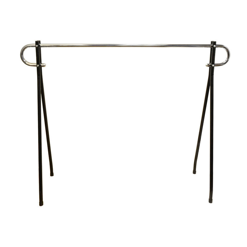62''L X 19"W X 54"H Single Bar Black Beauty Clothing Rack Display Retail Fixture