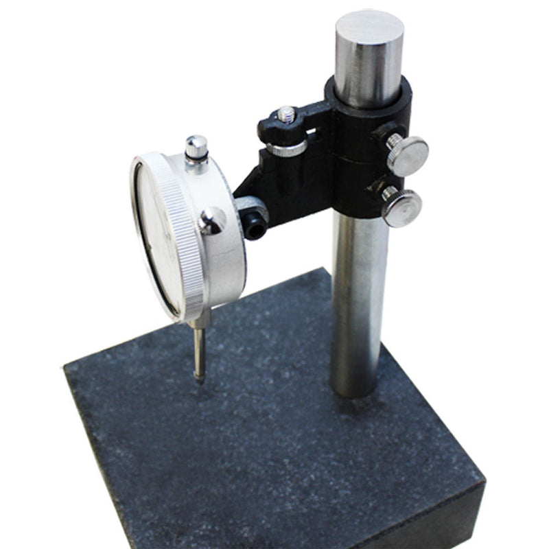 6x6x2 Granite Check Stand Surface Plate & DIAL INDICATOR Gauge Granite Block