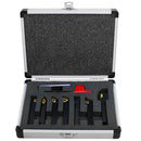 7 Pc 1/4'' Indexable Carbide Turning Tool Set SCLCL SDJCR SWGCR SDNCN MGEHR SER