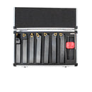 7 Pc 5/8'' Indexable Carbide Turning Lathe Tool Set SCLCL SDJCR SWGCR SDNCN