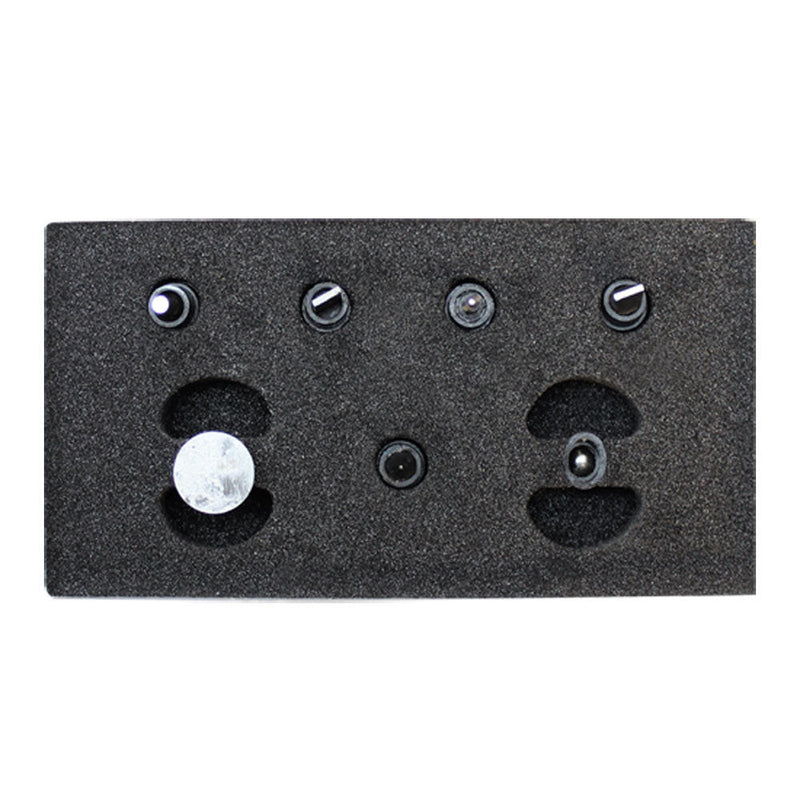 7 PC Micrometer Tip Anvil Attachment Set Precision Ground