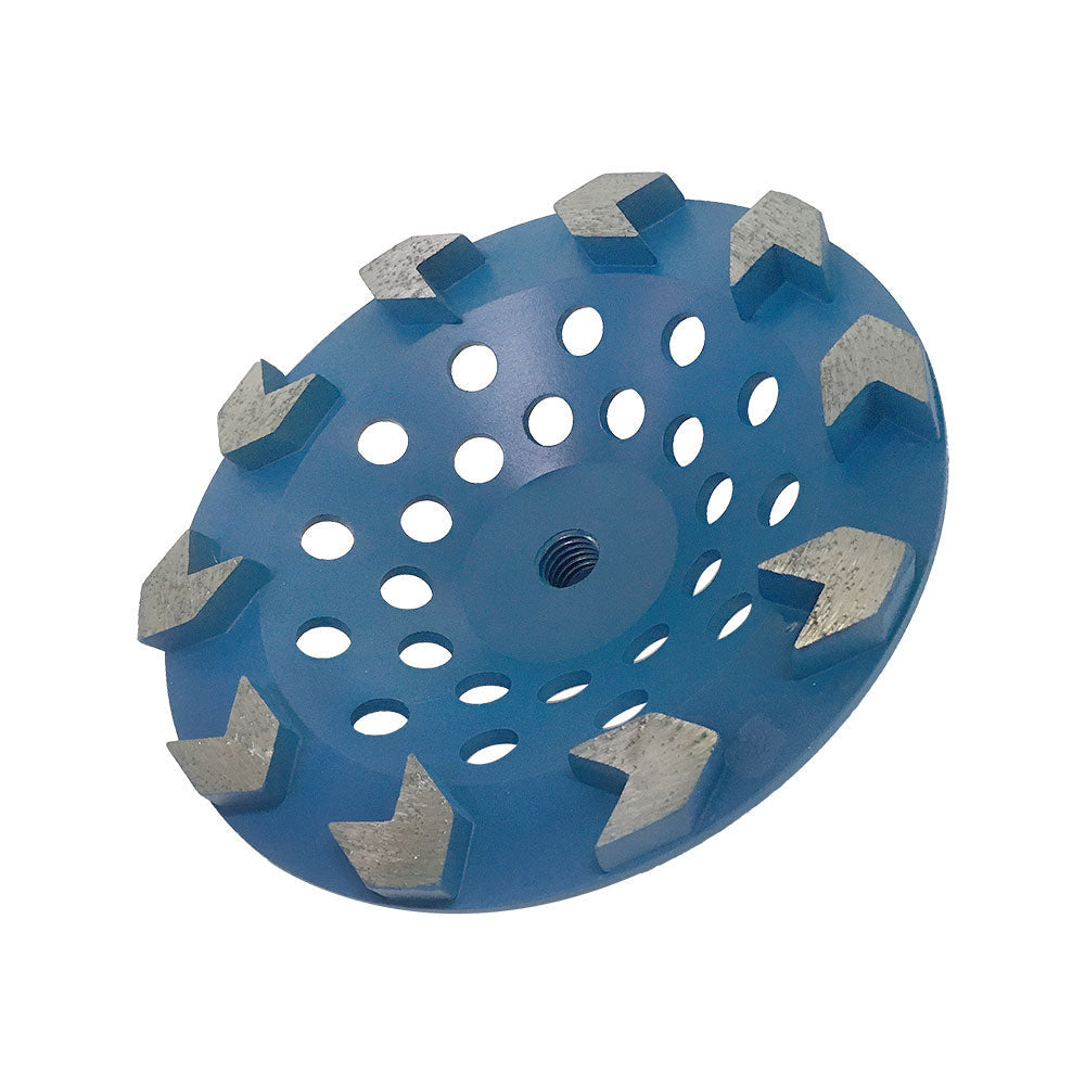 DiamaPro Systems Non Threaded T Segment Grinding Cup Wheel, (2 Pack - View #12