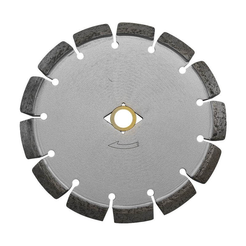 7" Crack Chaser Diamond Blade V Shaped Segment 0.375 DM 7-8''-5-8" 12mm Rim Concrete Grinder