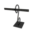 7'' High Raw Steel 6 Pair Earring Display Jewelry Display Fixture Retail Store Showcase