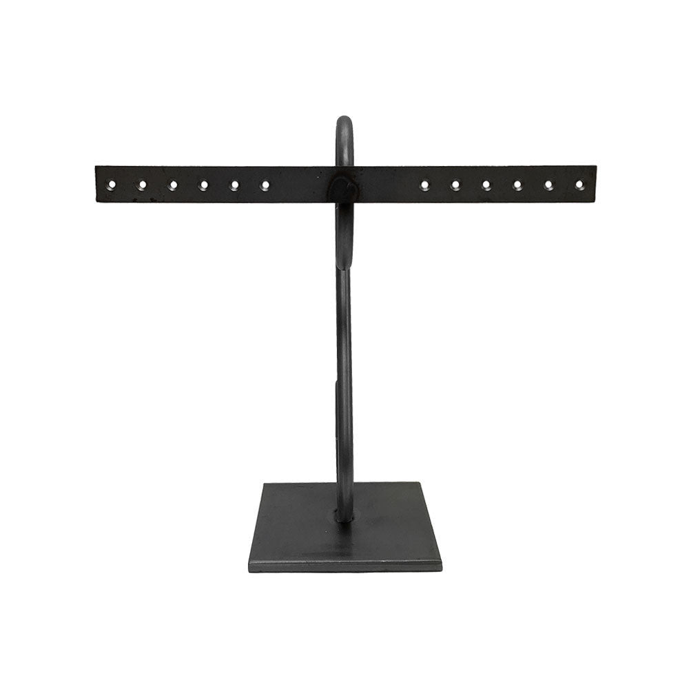 7'' High Raw Steel 6 Pair Earring Display Jewelry Display Fixture Retail Store Showcase
