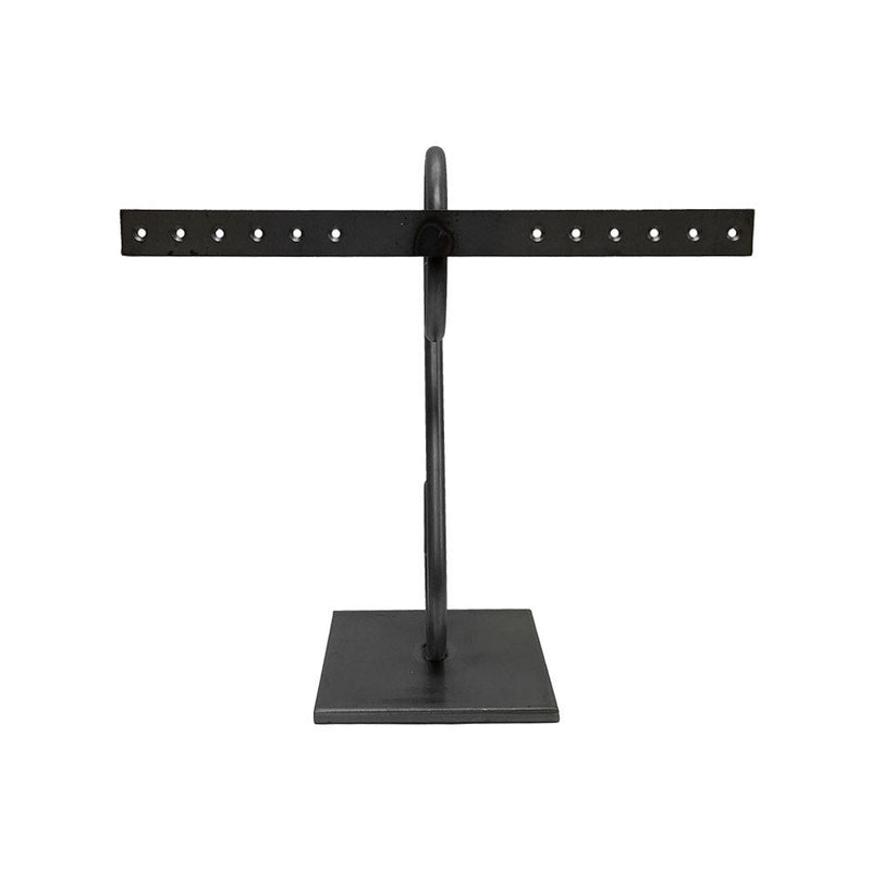 7'' High Raw Steel 6 Pair Earring Display Jewelry Display Fixture Retail Store Showcase