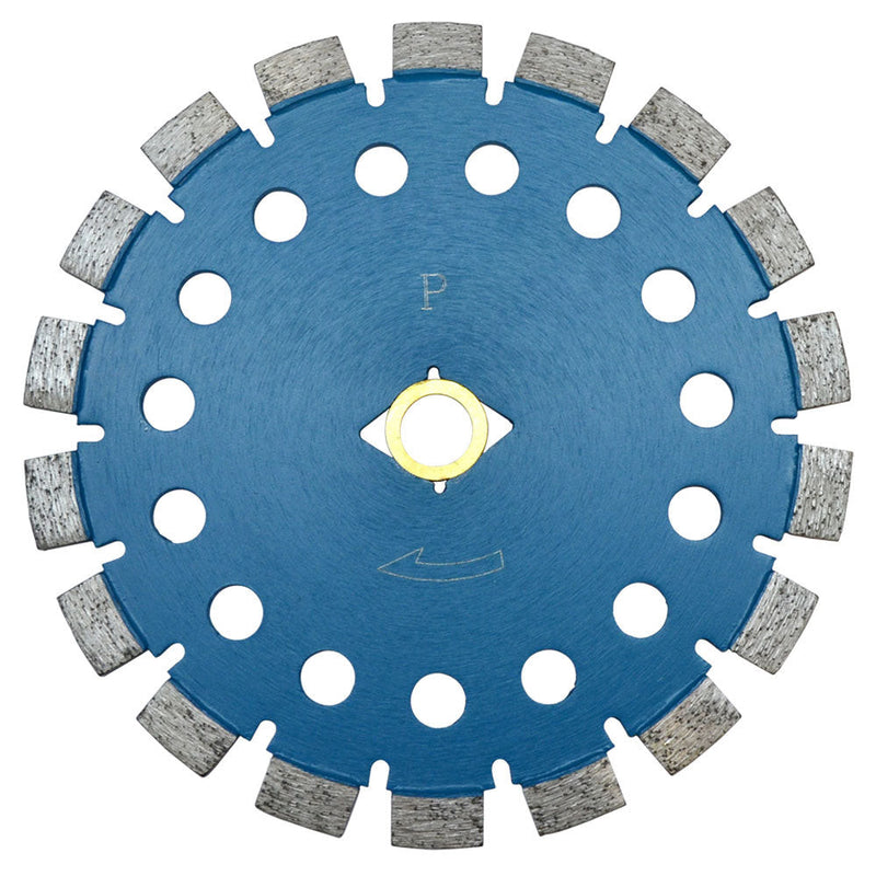 7'' x .250'' Blue Boulette Tuck Point Blade Cutter Cutting DM 7-8'' - 5-8'' 12mm Rim