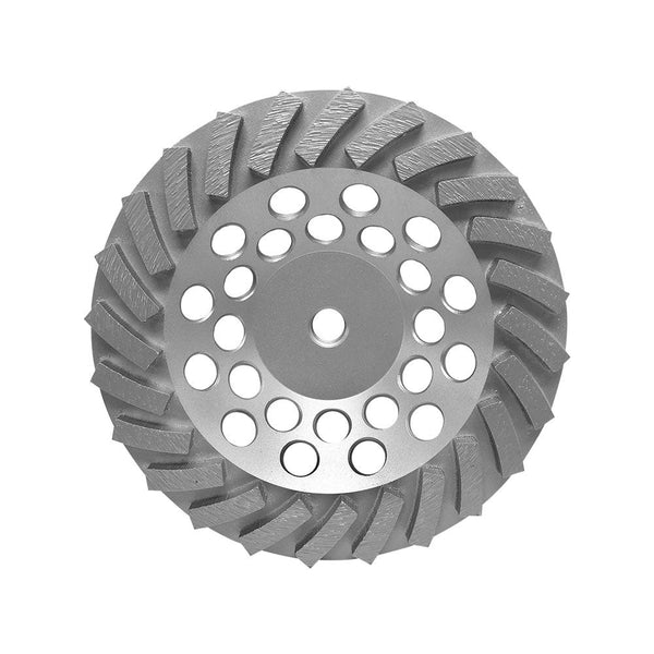 7'' x 5/8''-11 Concrete Turbo Cup Wheel Grinding Grinder 24 Segments Wet Dry