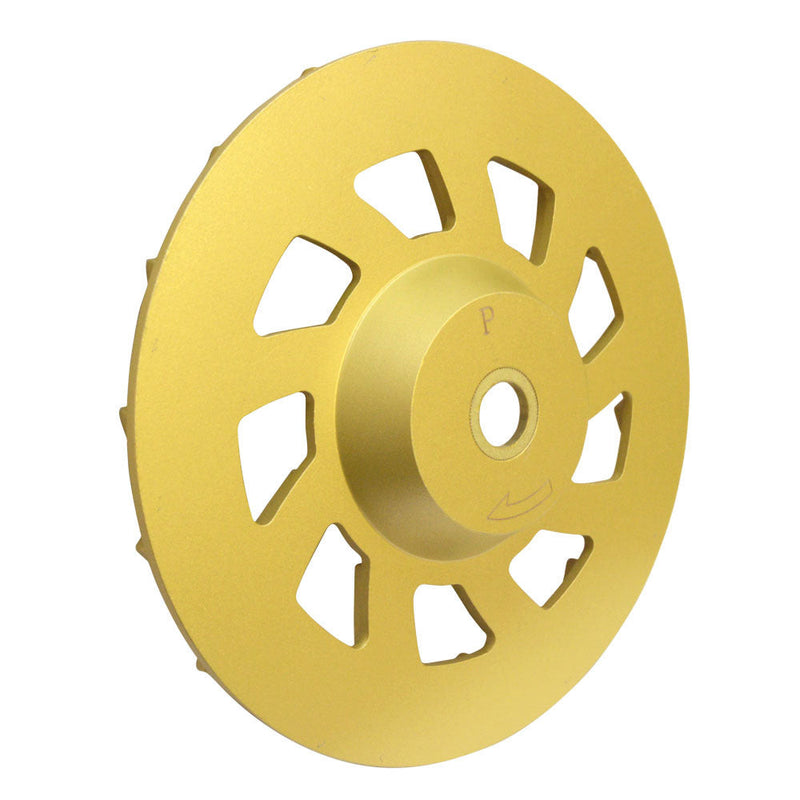 7'' x 7/8''-5/8'' Super Turbo Hard Concrete Grinding Diamond Cup Wheel 18 Segments