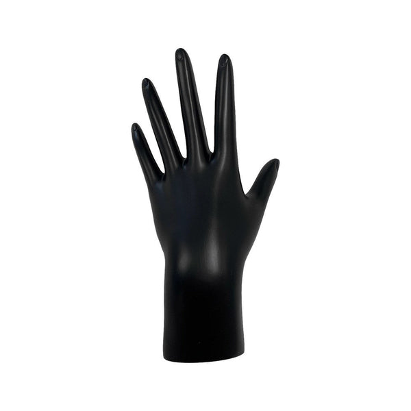 7.5"L x 2"H Female Mannequin Hand Ring Display Polyresin Stand Holder Finger Ring, Gloves
