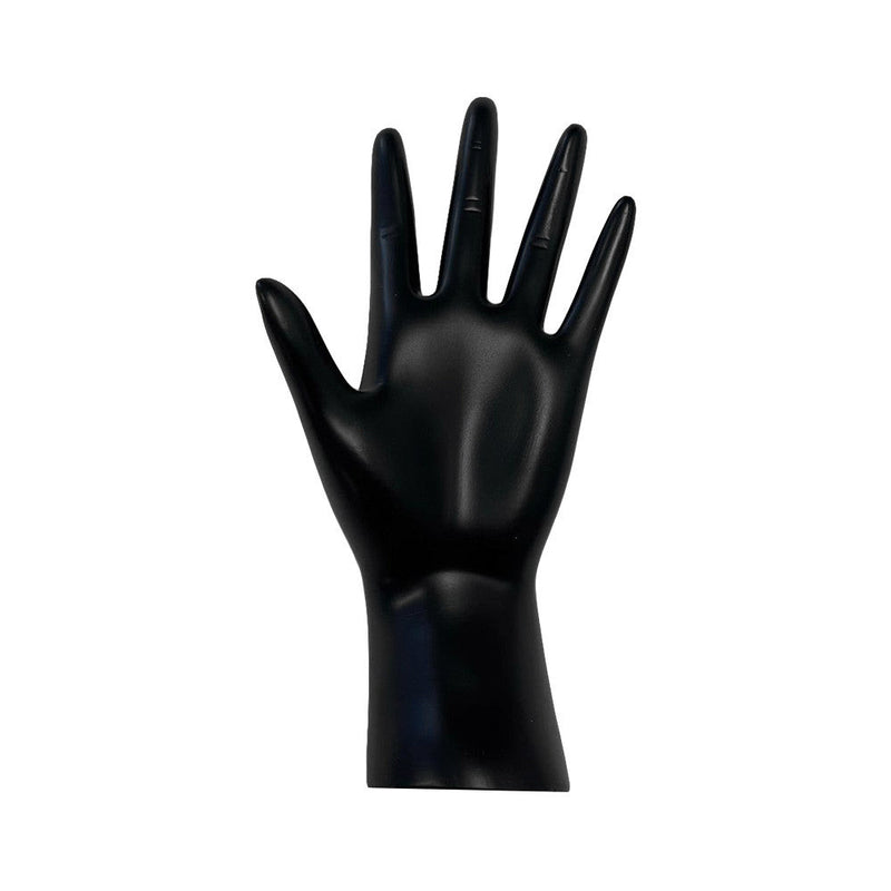 7.5"L x 2"H Female Mannequin Hand Ring Display Polyresin Stand Holder Finger Ring, Gloves