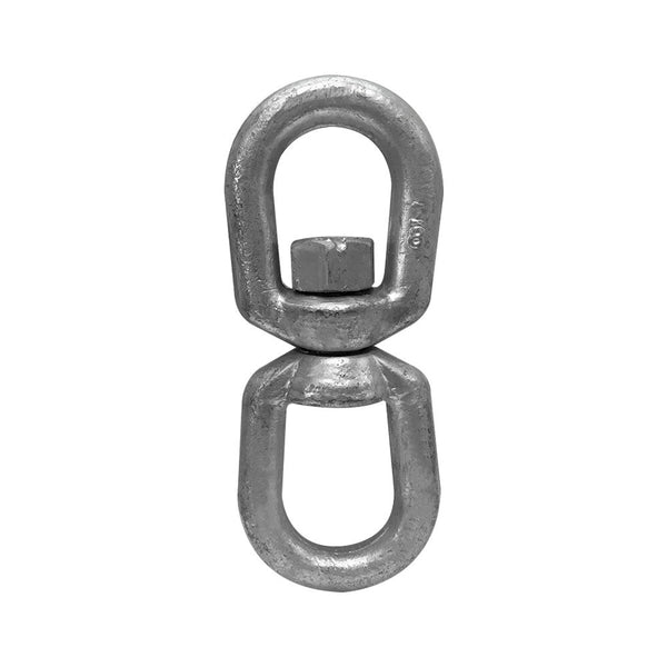 7/8" Eye & Eye Swivel Mooring Galvanized Steel Drop Forged 10000 Lbs D Ring Bow Rigging