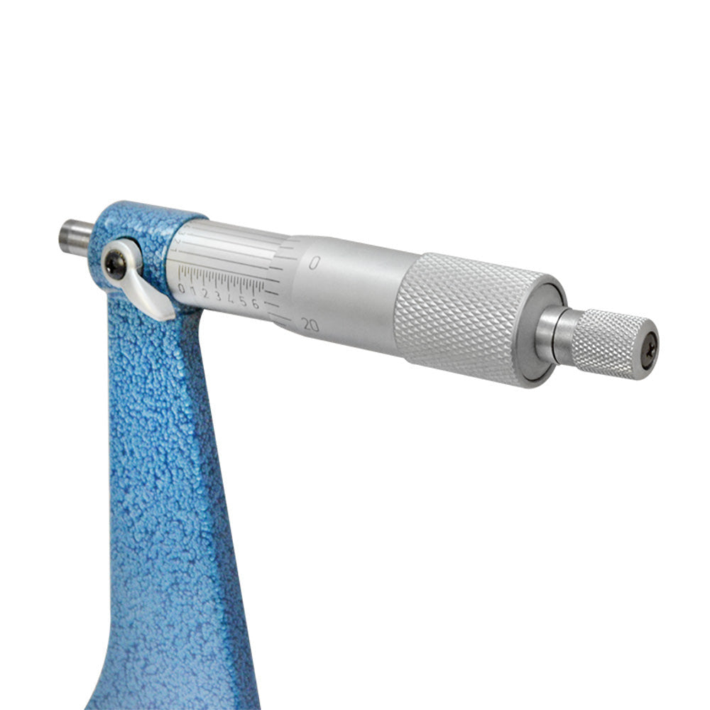 7-8" Outside Micrometer .0001" Graduation Ratchet Stop Hardened Spindle Precision Tool for Machinists