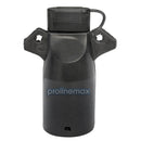 Weatherproof towing adapter for RV, truck, boat, or camper trailer lights.
