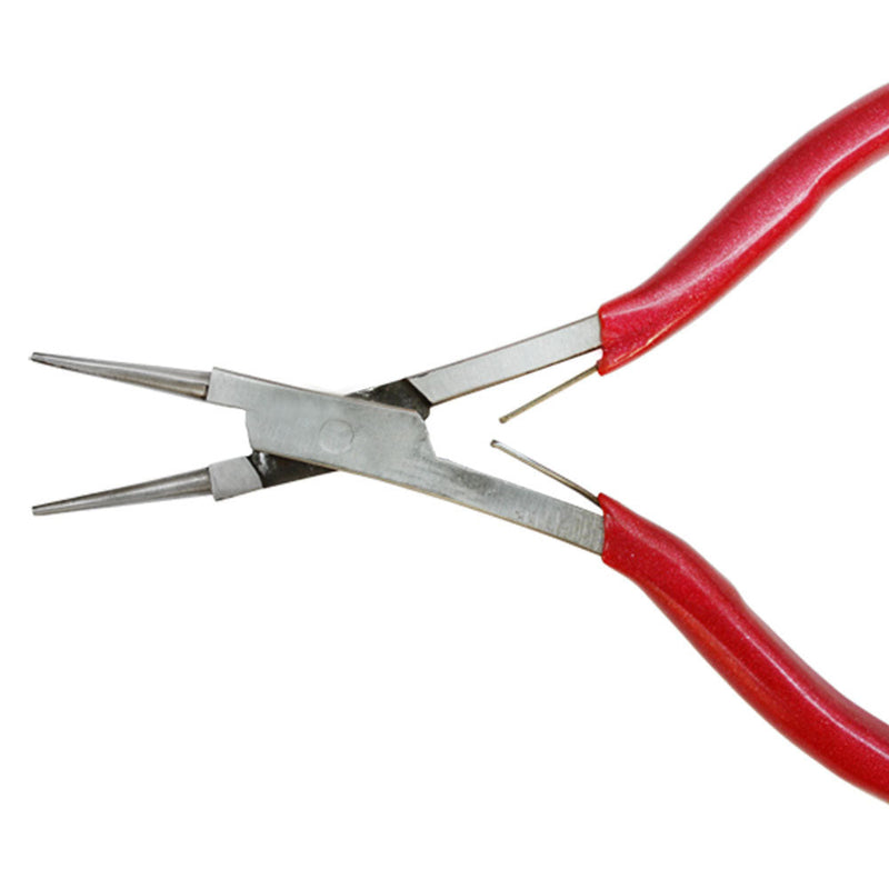 24 Pc Round Nose 5-1/2'' Double Spring Beading Plier Headpin Curling Bending