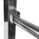 74''H Chrome 3 Roll Bagging Unit Plastic Film Garment Bag Bagger Fixture Display