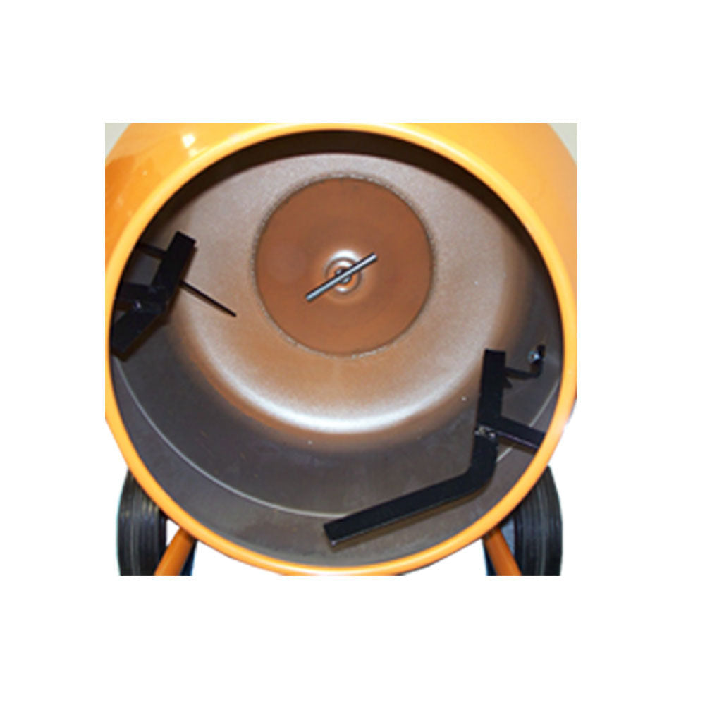8 Cubic Ft. Wheel Barrow Portable Cement Mixer Concrete Mixer