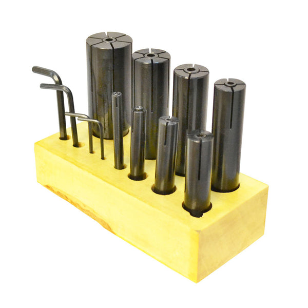 8 Pc 1/4'' - 1-1/4'' Expanding Arbor Set Lathe Fixture Machinist Tool Milling Mill