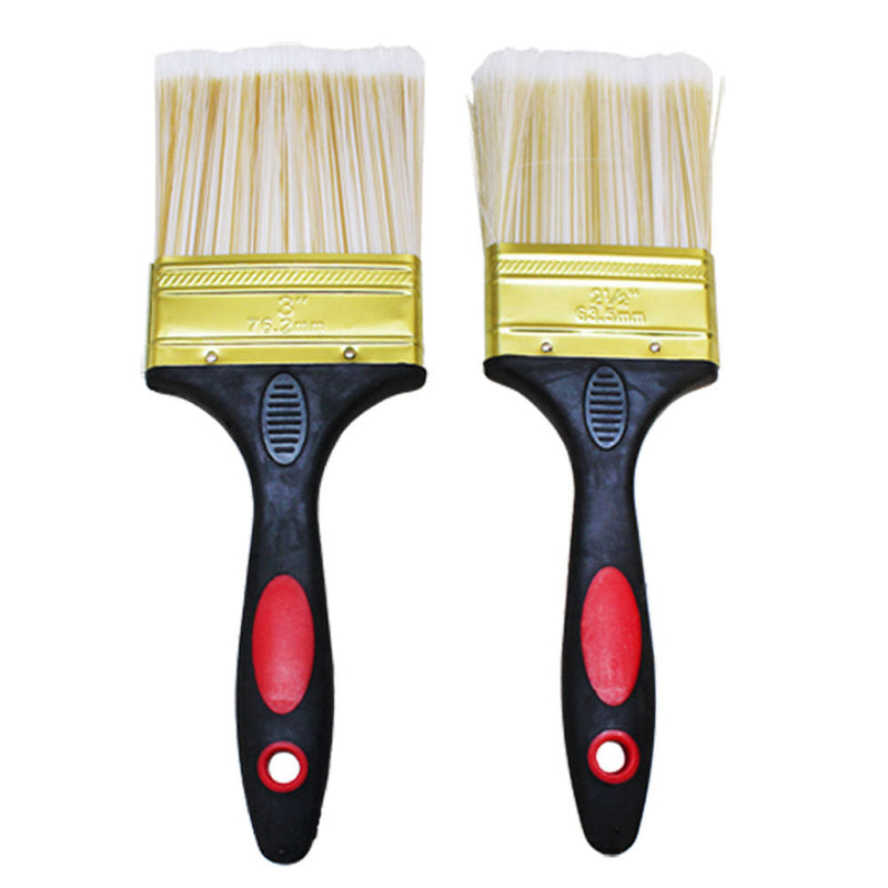 8 Pc Dual Handle Paint Brush House Painting Brushes Art Brush Wall Paint Painter