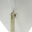 8"W x 17" Tall Linen Covered 3D Necklace Jewelry Display Bust Stand Freestanding Pendant Retail Jewelry