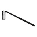 8'' x 1-1/2'' Single Black Velvet Jewelry Display Ramp Necklace Bracelet Holder