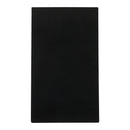 8'' x 4-3/4'' Black Velvet Large Ramp Jewelry Necklace Display Holder Show Case